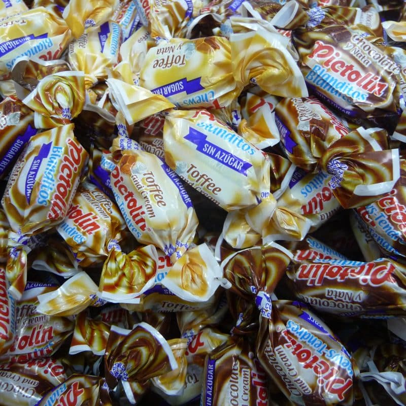 bonbon sans sucre caramel soft pictolin pas cher