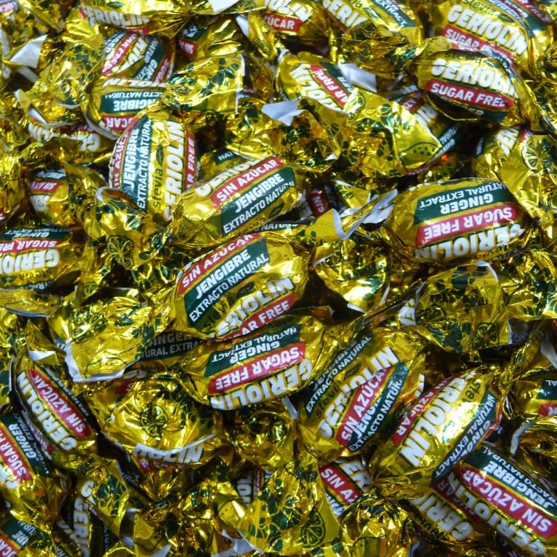 bonbon sans sucre citron gingembre geriolin