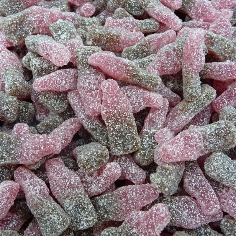 bonbons en vrac bouteille cerise cola acide frisia astra sweet