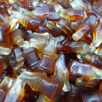 bonbons en vrac bouteille cola lisse trolli allemagne