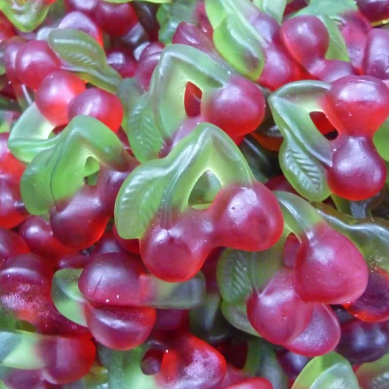 bonbons en vrac cerise double lisse trolli allemagne