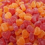 bonbons en vrac mini coeur peche dulce plus espagne