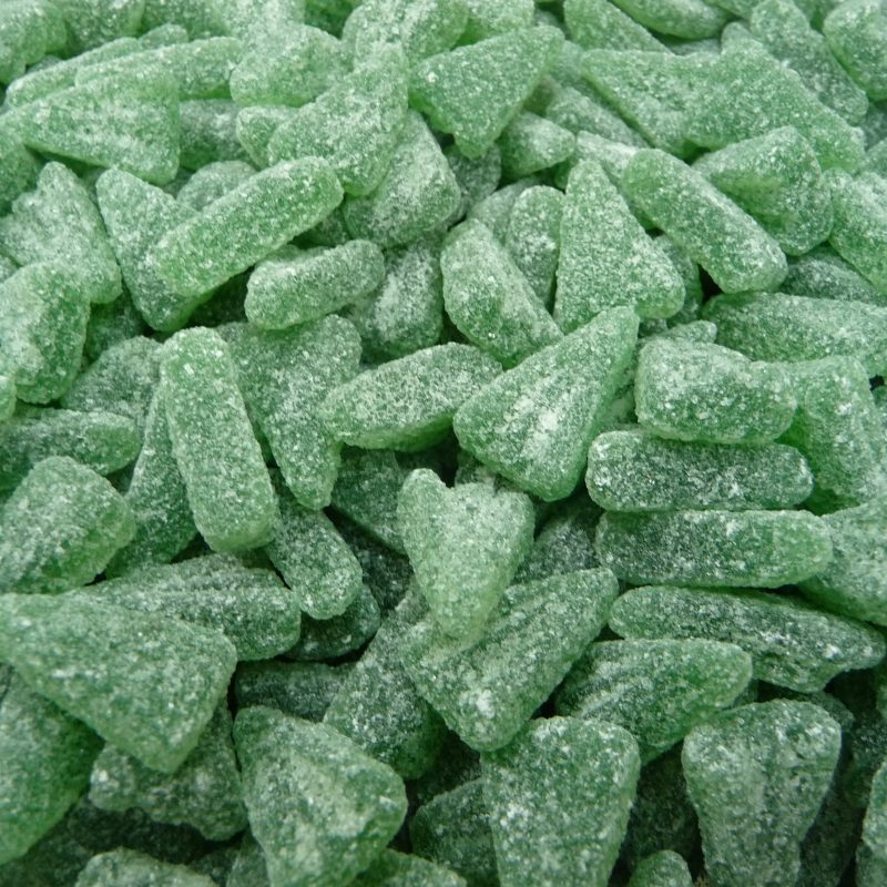 bonbons en vrac triangle eucalyptus gomme verte auzier france
