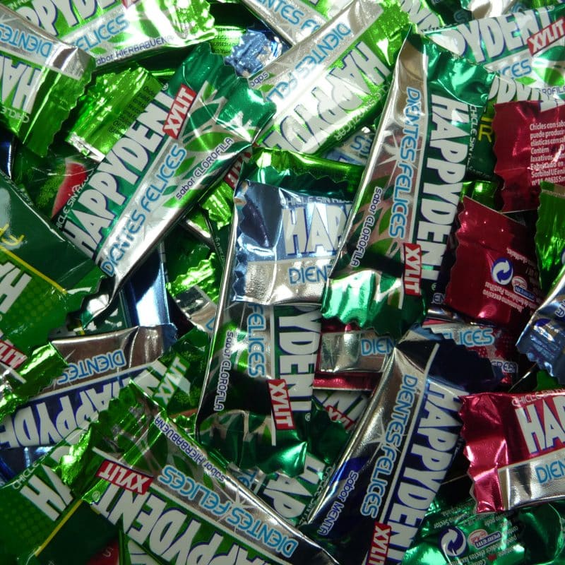 chewing gum sans sucre vrac happydent vanmelle