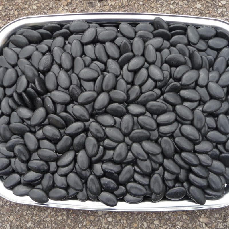 Dragée vrac brillant chocolat couleur noir Adam