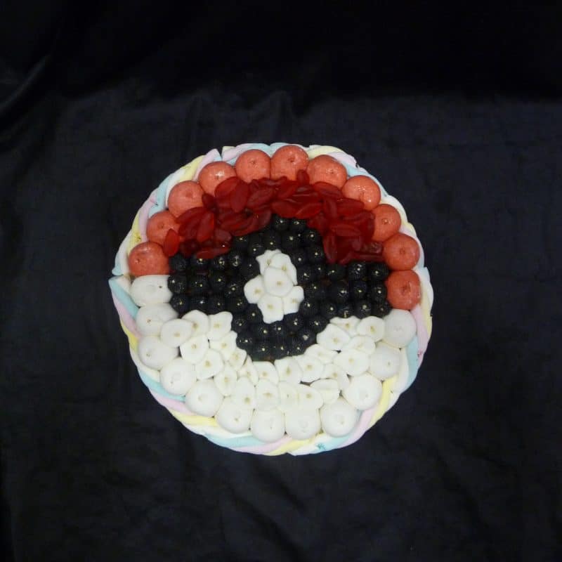Gâteau de bonbons Pokeball