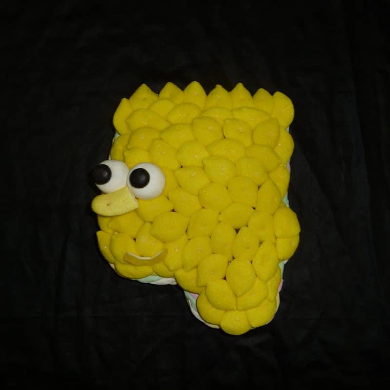 Gâteau de bonbons Bart Simpson