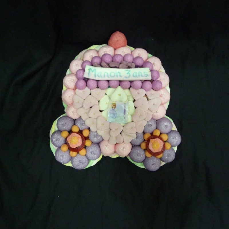 Gâteau de bonbons carrosse