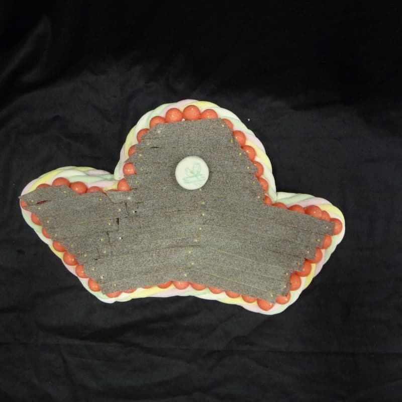 Gâteau de bonbons chapeau de pirate