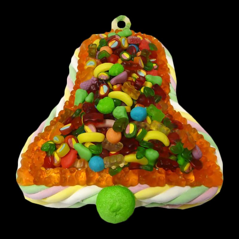 Gâteau de bonbons cloche de Pâques