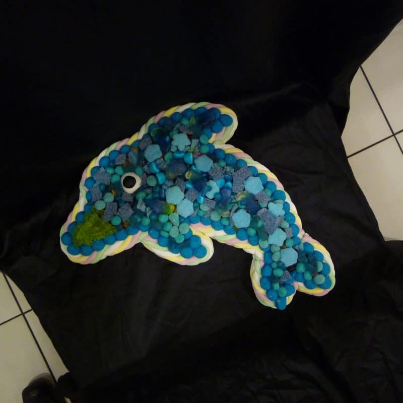 Gâteau de bonbons dauphin