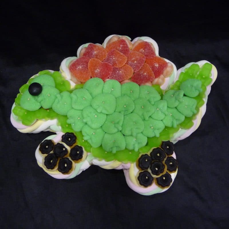 Gâteau de bonbons dinosaure