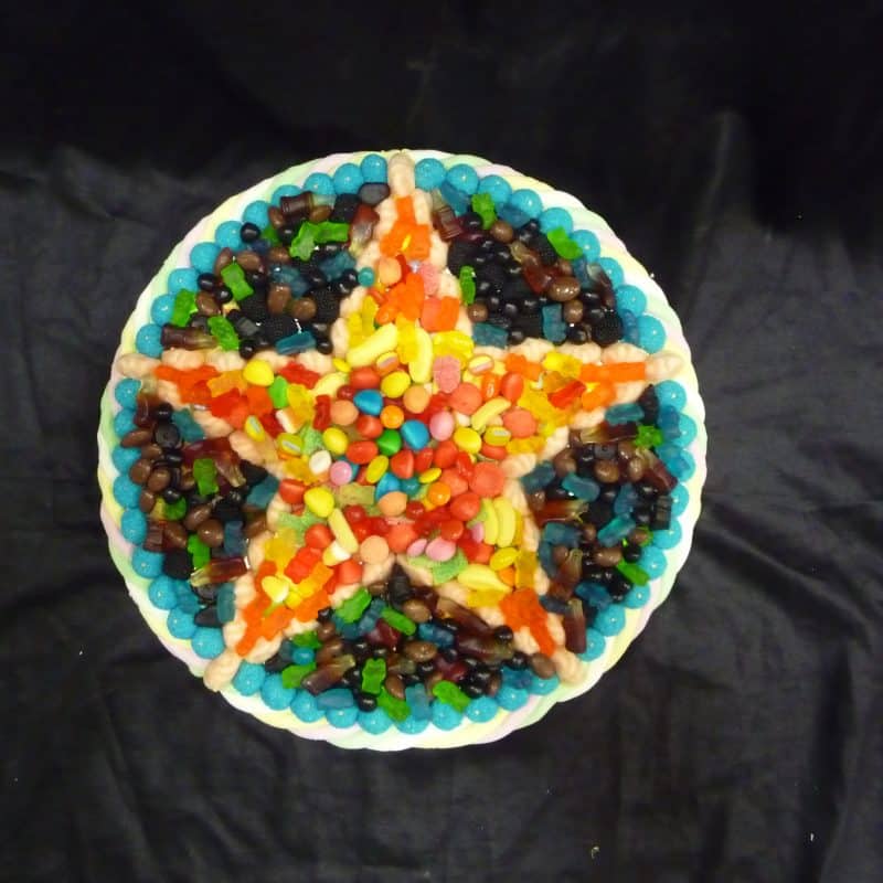 Gâteau de bonbons étoile US Army