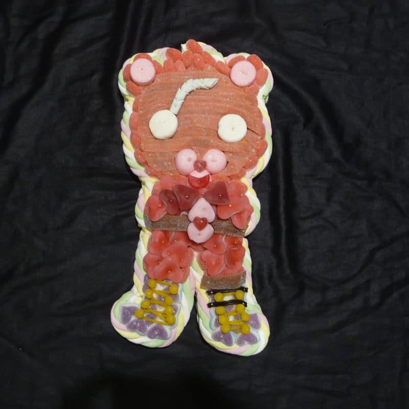 Gâteau de bonbons en forme de Funko Fortnite Cuddle