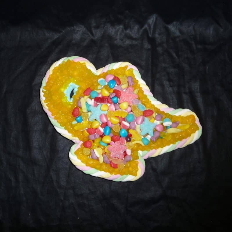 Gâteau de bonbons lampe d'Aladin