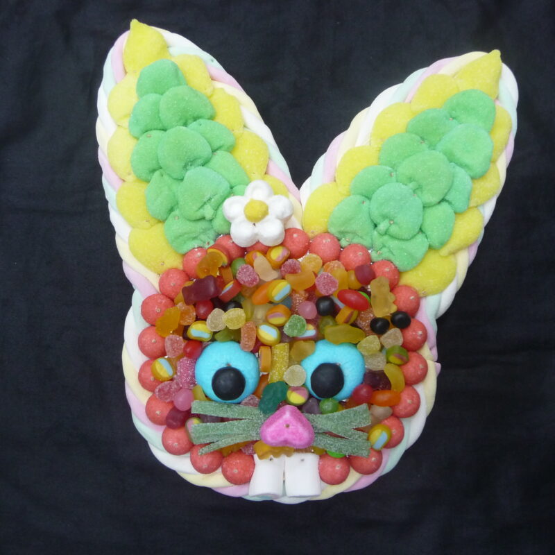 gateau de bonbons lapin pas cher