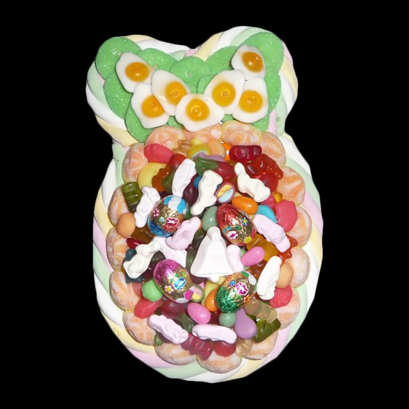 Gâteau de bonbons œuf de Pâques