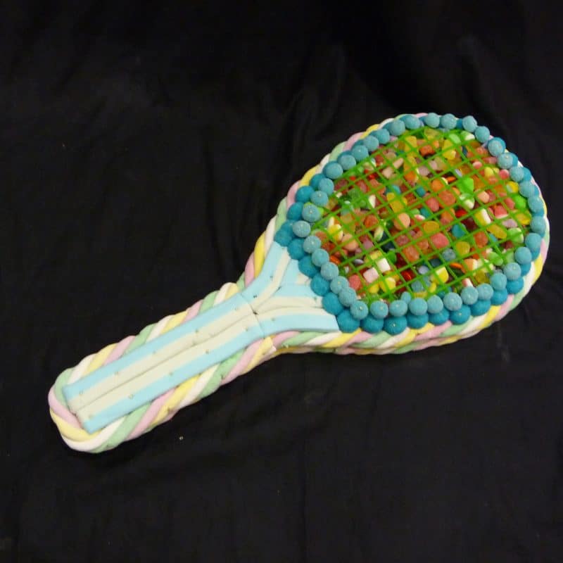 Gâteau de raquette de tennis