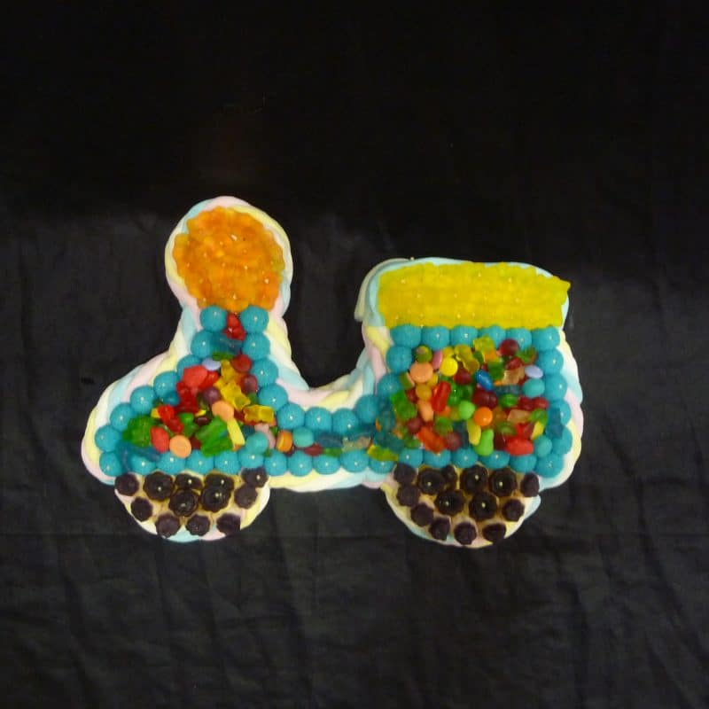 Gâteau de bonbons Scooter
