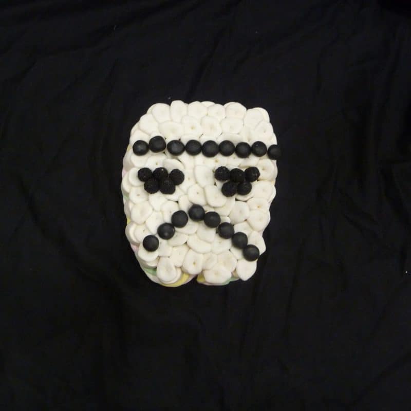 Gâteau de bonbons soldat Star Wars