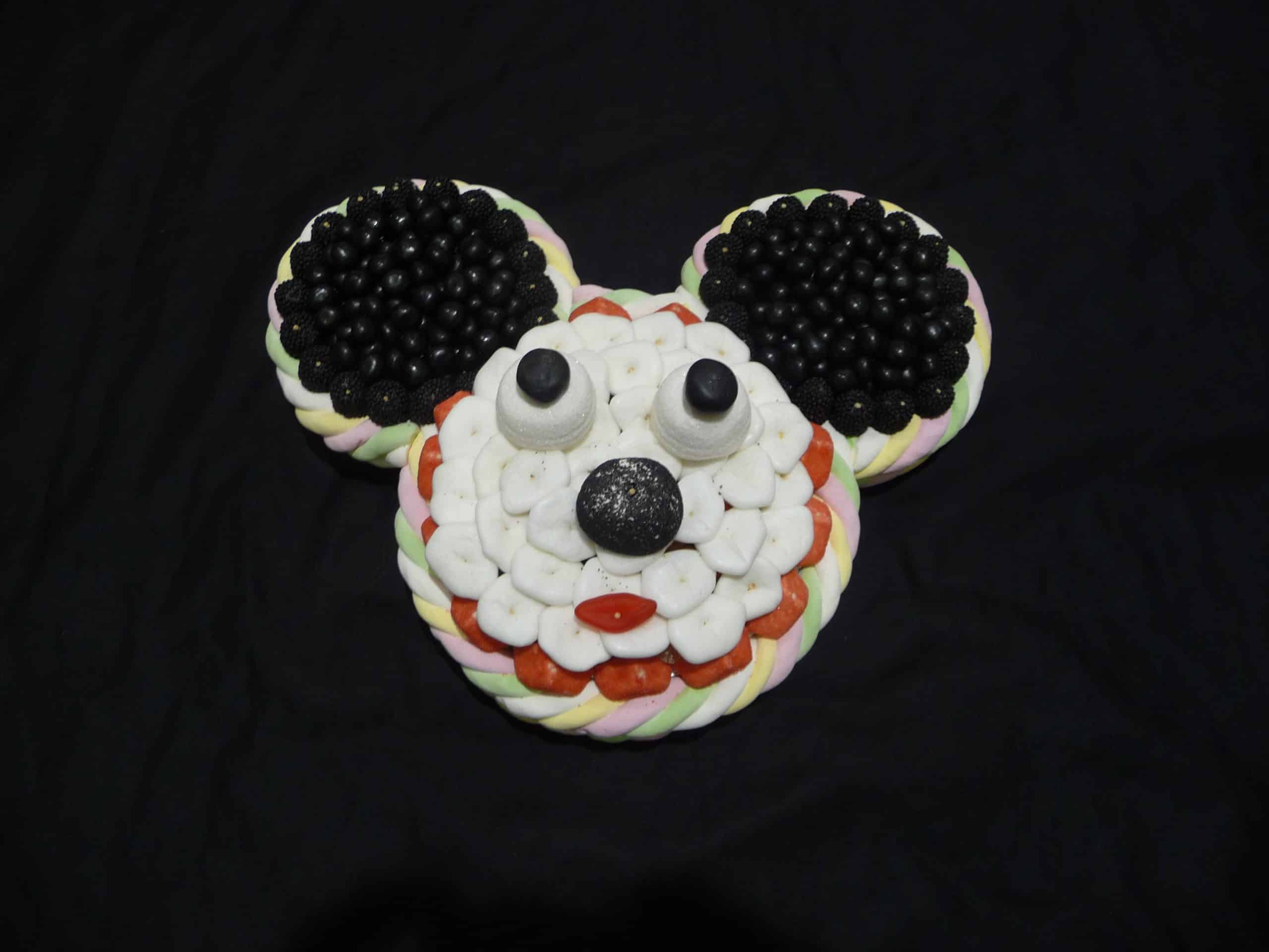 Gâteau de bonbons Mickey