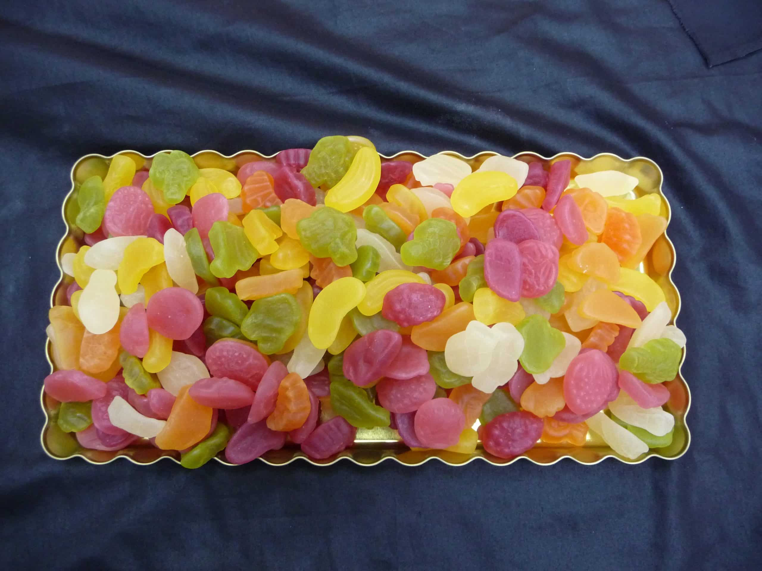 Bonbons vrac Jelly Fruits Haribo en Espagne Boule de gomme