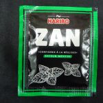 zan plaquette plaque reglisse menthe haribo