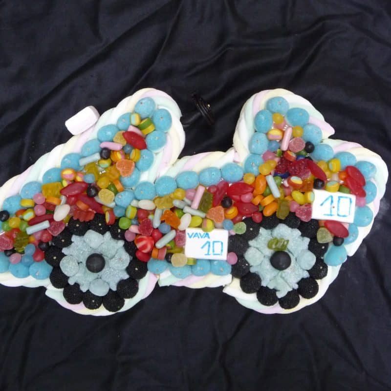 gateau de bonbons kart