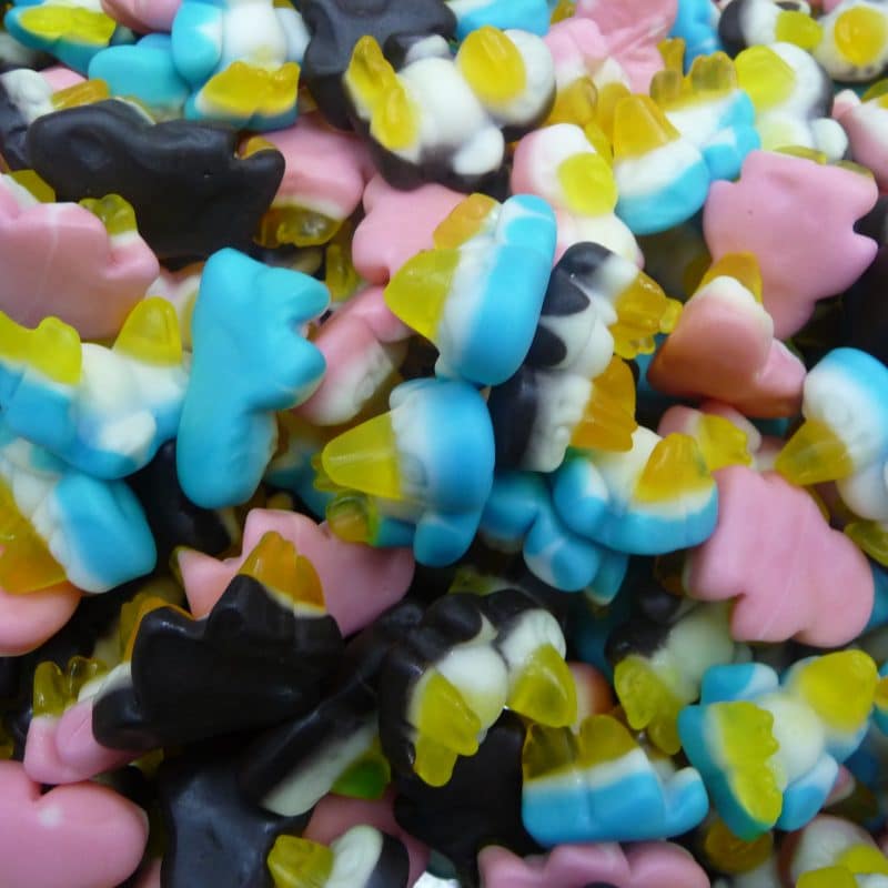 bonbon vrac pingouin trolli debout pingummi