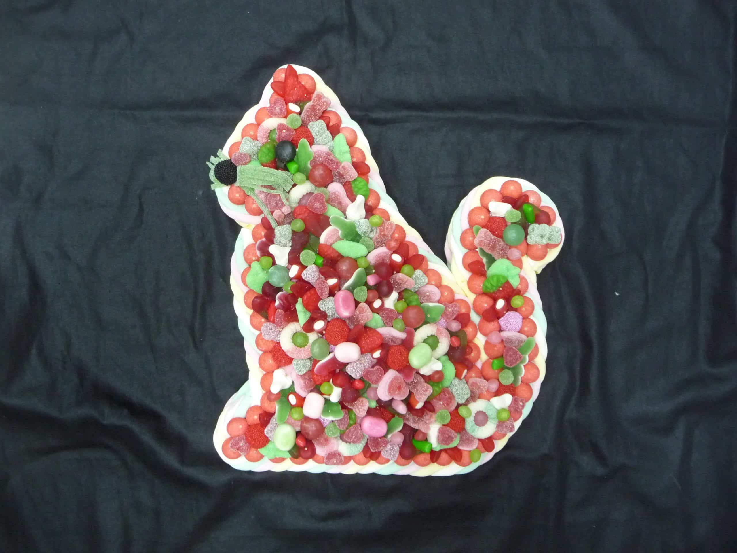 gateau bonbon chat assis quevilly rouen pas cher