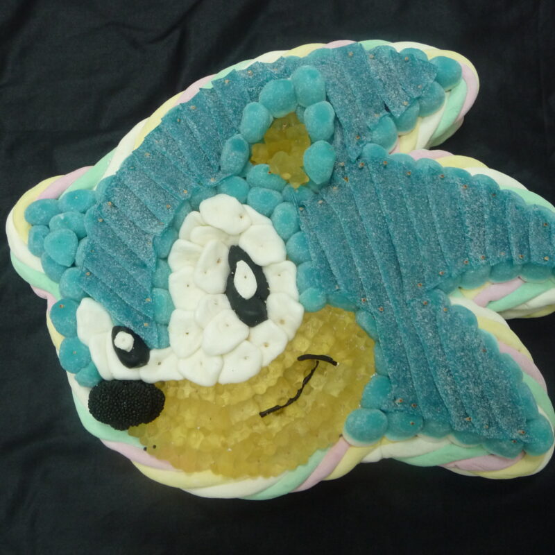 gateau de bonbons tete sonic pas cher