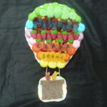 gateau de bonbons montgolfiere mongolfiere pas cher