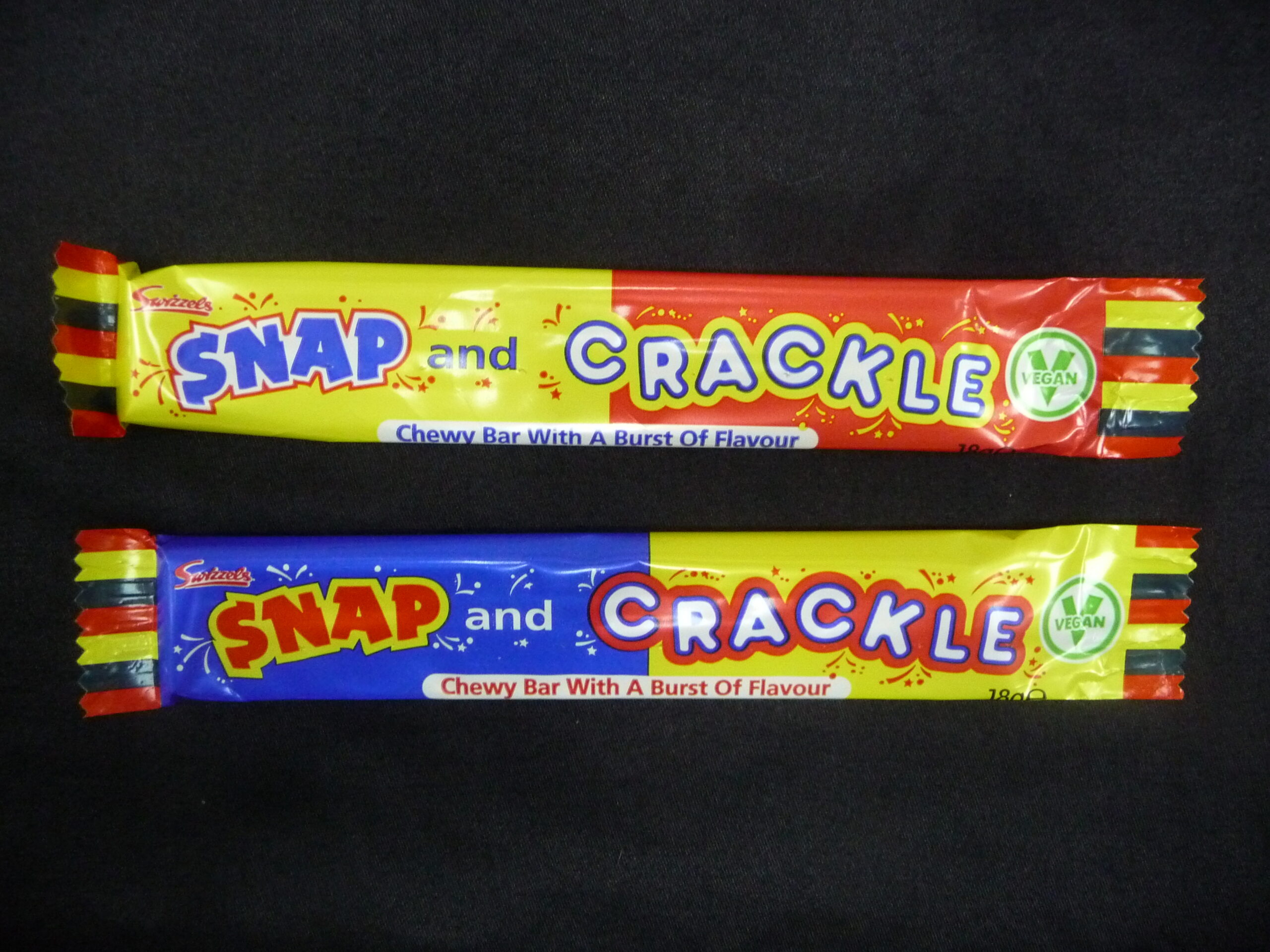 bonbons snap crackle swizzels americain vegan pas cher