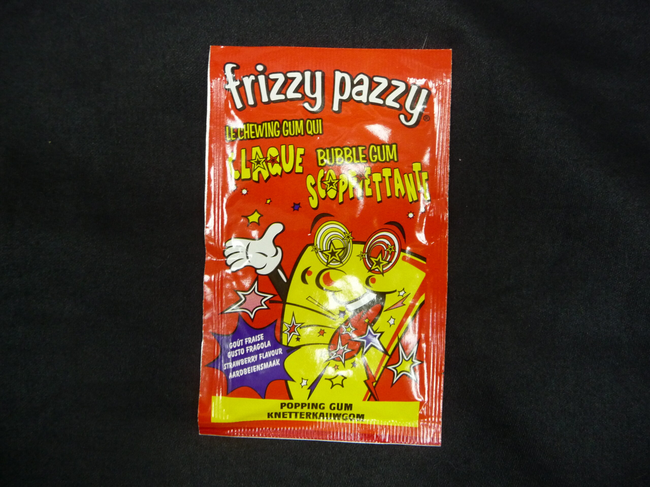 frizzy pazzy fraise chewing gum qui claque