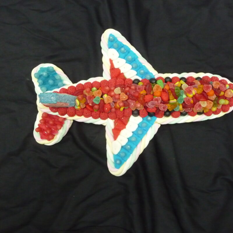 gateau de bonbons avion cargo pas cher