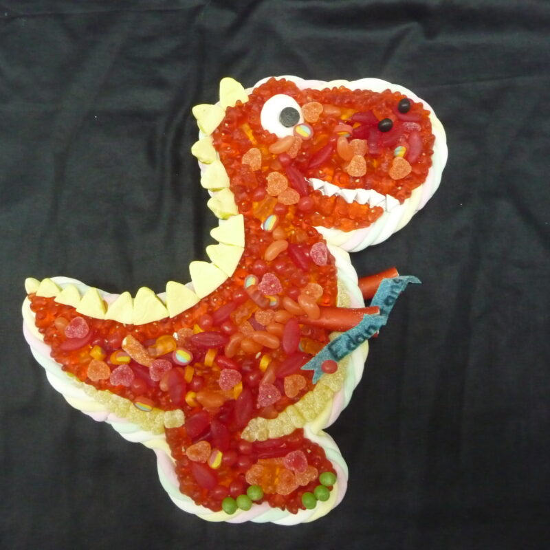 gateau de bonbons dinosaure pas cher